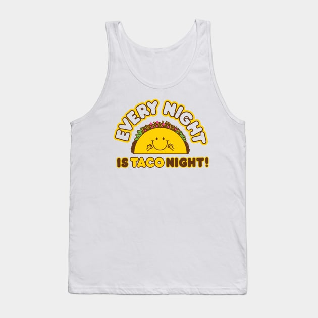 taco Tank Top by toddgoldmanart